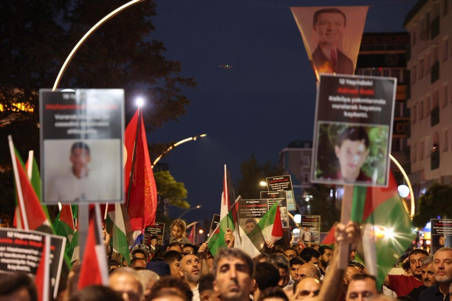 GEBZEDEN GAZZEYE DESTEK YÜRÜYÜŞÜ