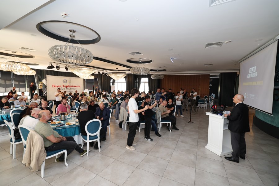 Başkan Büyükgöz Bölge Basınıyla Buluştu