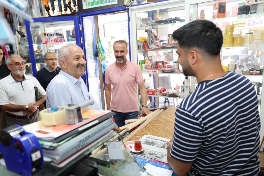 Başkan Büyükgöz Esnafla Buluştu