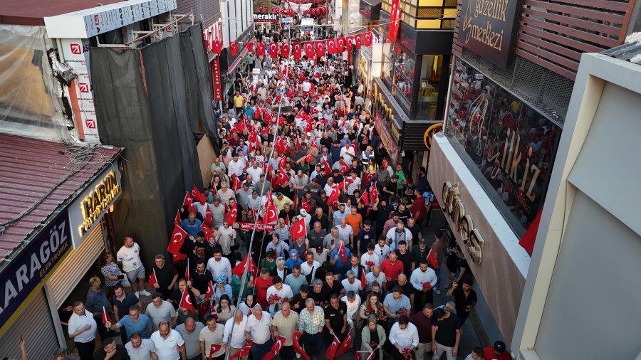 Gebze’de 15 Temmuz Coşkusu
