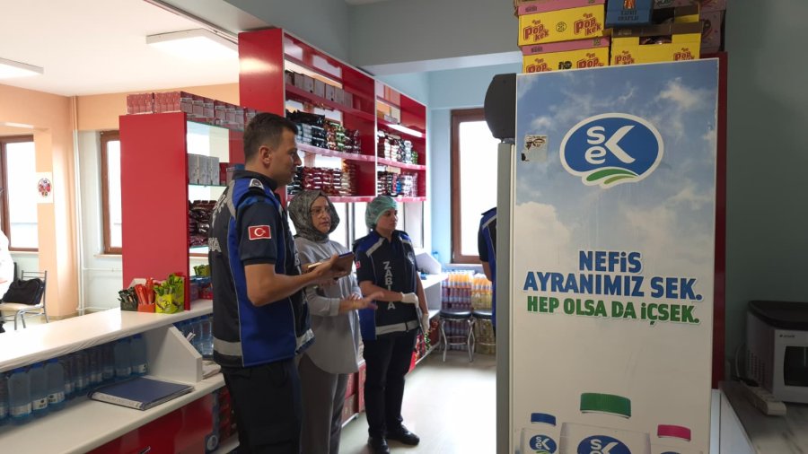 Gebze’de Okul Kantinlerine Zabıta Denetimi