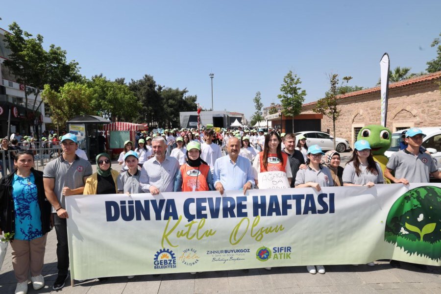 Gebze’de ‘Çevreni Koru Geleceğe Hayat Ver’ Şenliği