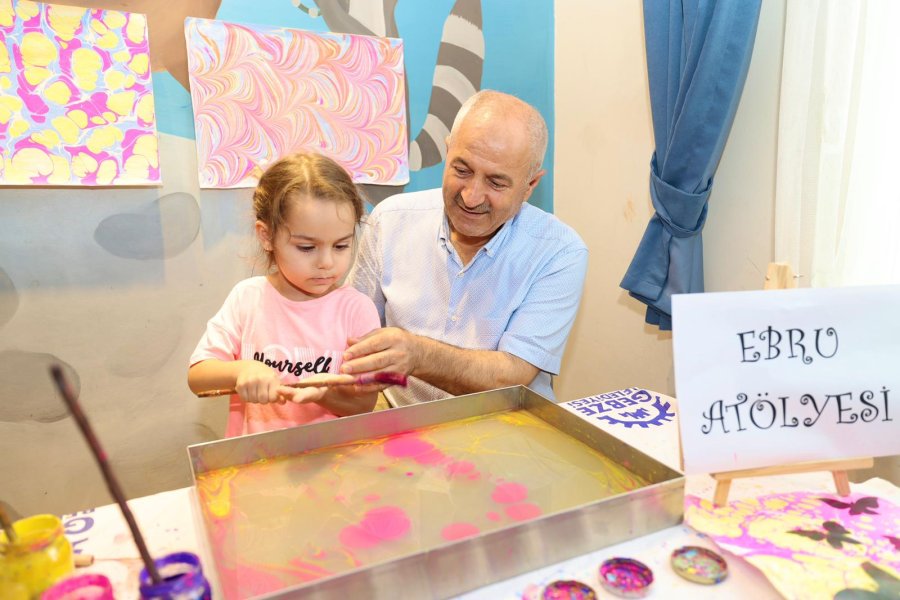 Başkan Amcalarından Miniklere Sürpriz Ziyaret