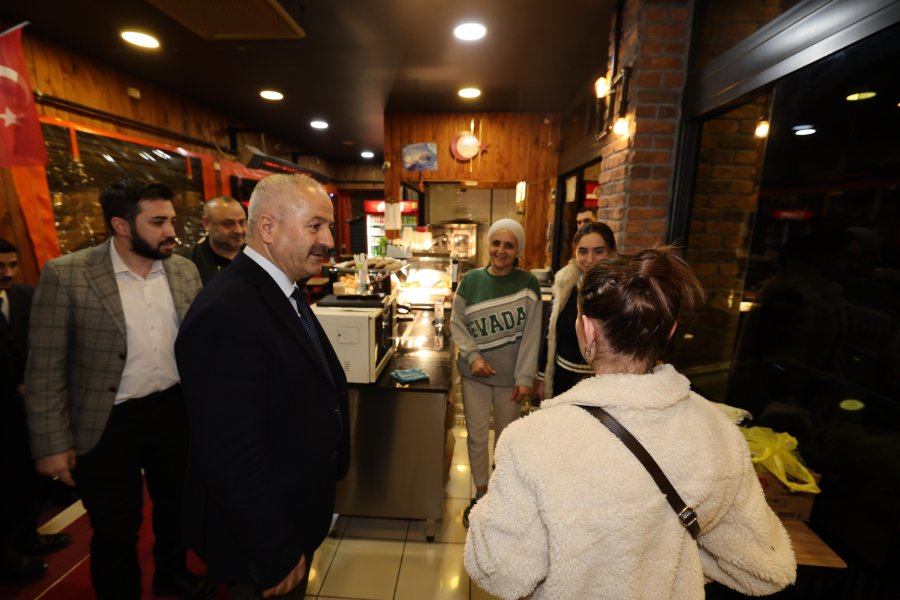 Cumhur İttifakı Adayı Büyükgöz İstasyon Mahallesi’ndeydi 