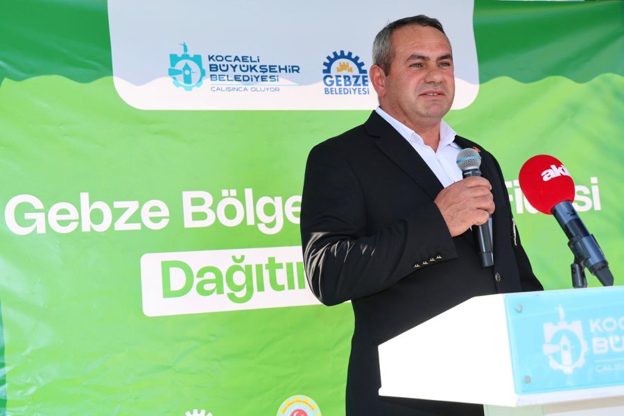 Gebze Bölgesi Sebze Fidesi Dağıtım Töreni Kadıllı’da Gerçekleşti