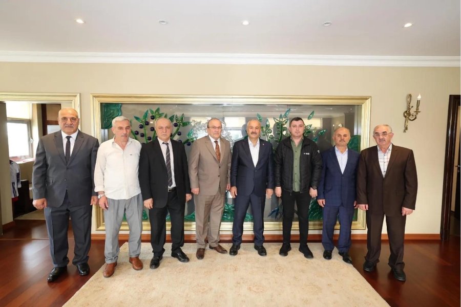 Başkan Büyükgöz’e  ‘hayırlı olsun’ ziyaretleri