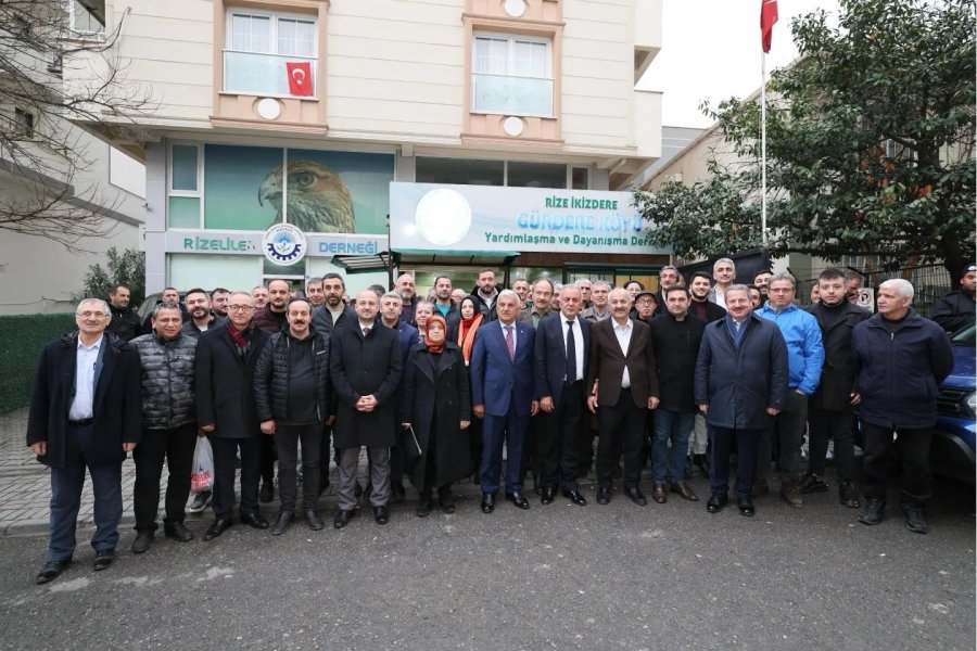 Cumhur’un Adayı Büyükgöz’den Hemşeri Derneklerine Ziyaretler