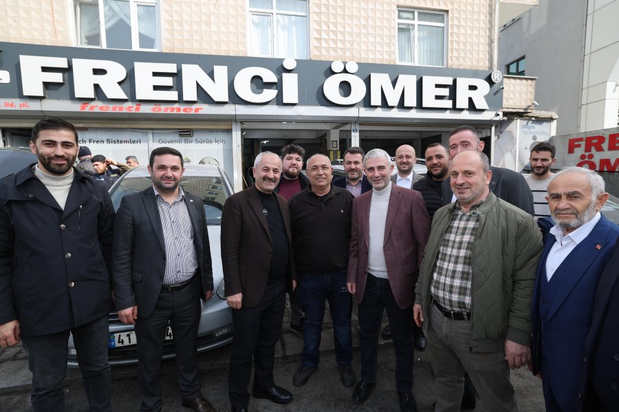 Başkan Adayı Büyükgöz’den Tatlıkuyu Esnafına Hayırlı İşler 