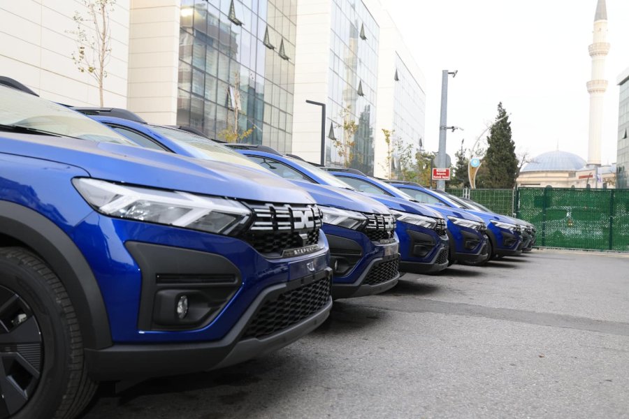  Belediyeden Emniyete Araç Desteği   