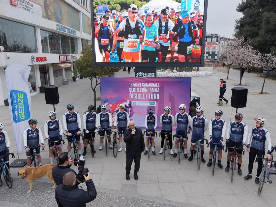 GEBZE BELEDİYESİ’NİN DÜZENLEDİĞİ 450 KMLİK VEFA YOLCULUĞU