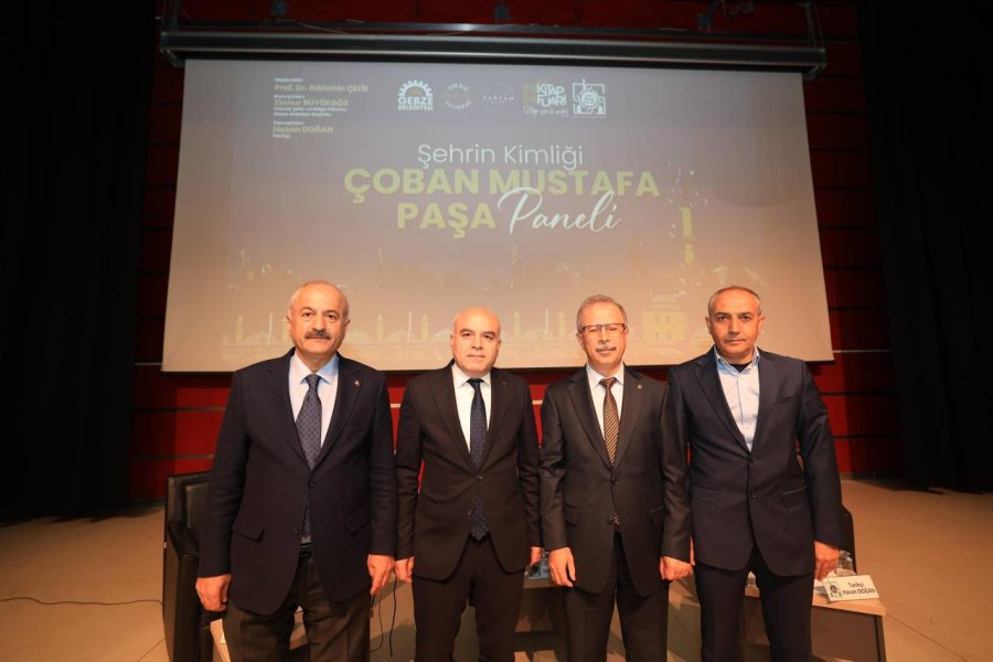 Gebze Kitap Fuarında  Ç. Mustafa Paşa Paneli