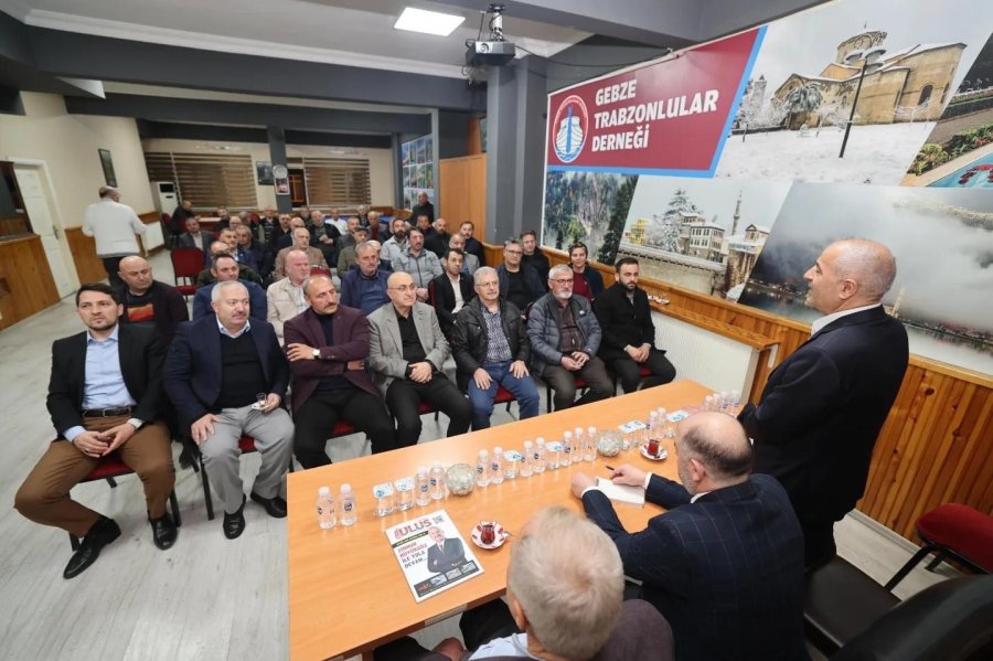 Başkan Adayı Büyükgöz’den Hemşeri Derneklerine Ziyaret
