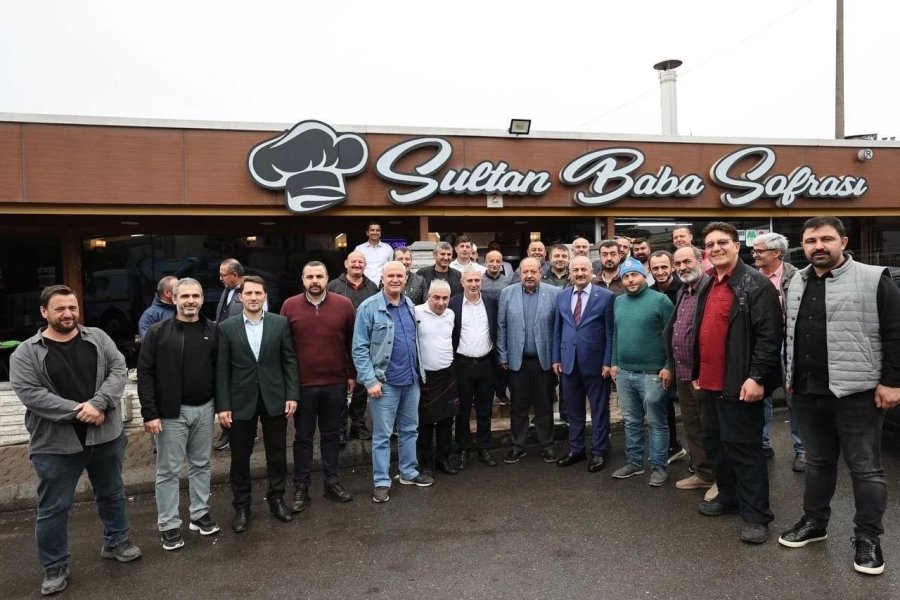 Başkan Büyükgöz sanayi esnafıyla buluştu  