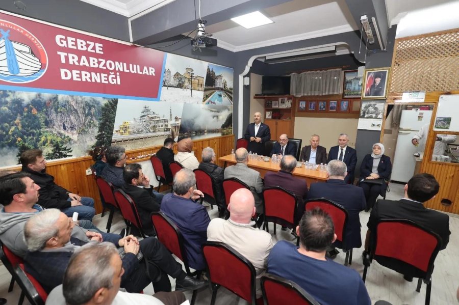 Başkan Adayı Büyükgöz’den Hemşeri Derneklerine Ziyaret