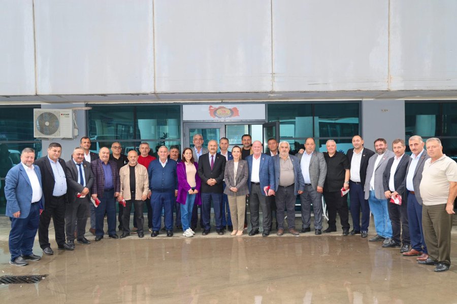 Başkan Büyükgöz Muhtarlarla Bir Araya Geldi