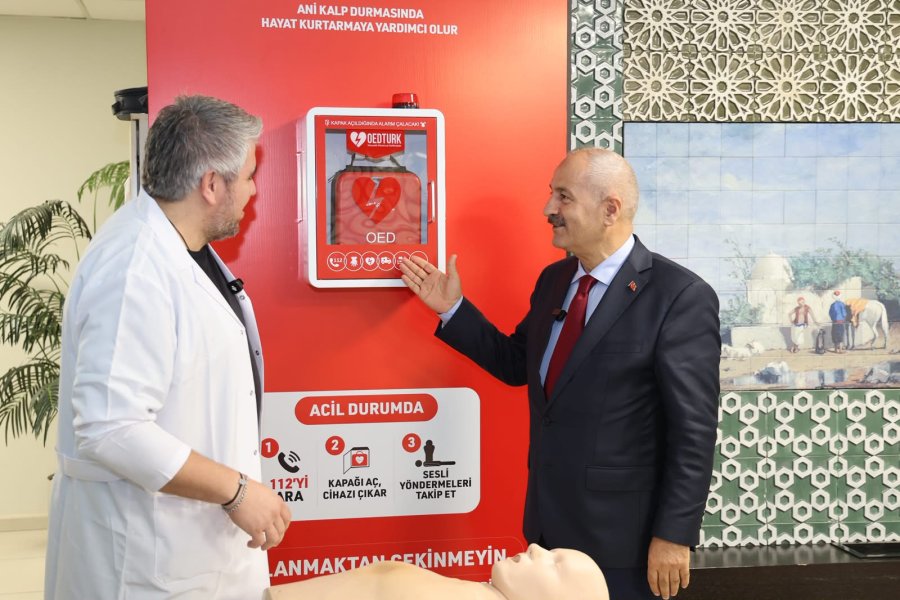 Gebze’de Hayat Kurtaracak OED Uygulaması