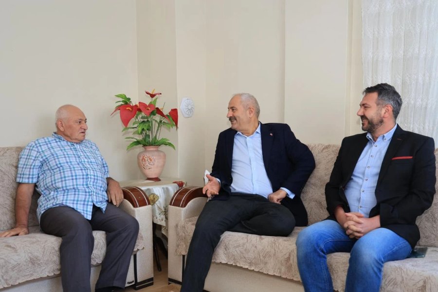 Başkan Büyükgöz’den moral ziyaretleri