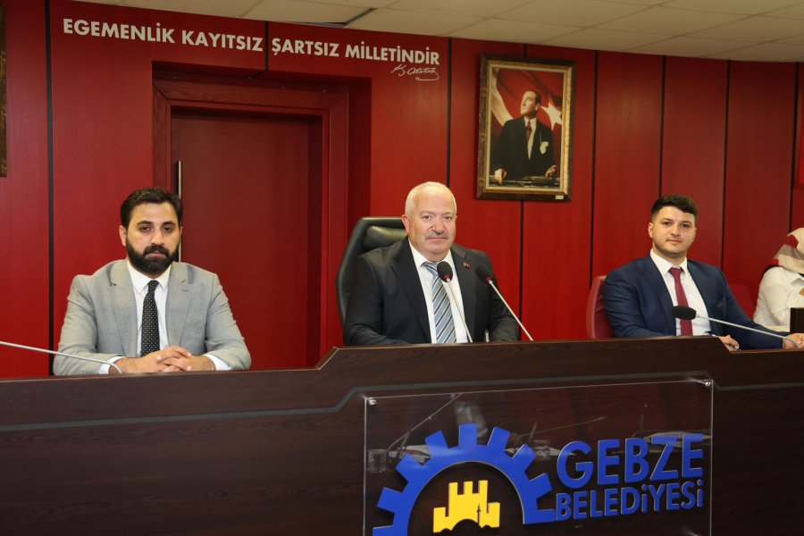 Gebze Belediyesi Haziran Ayı Meclisi Toplandı