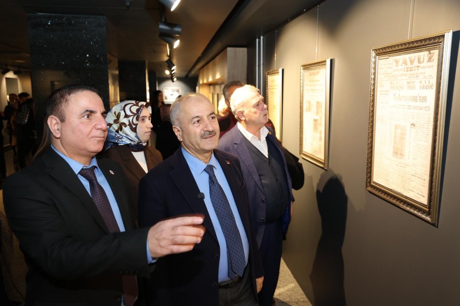 Gebze Basın Tarihi Sergisi Sanatseverlerle Buluştu