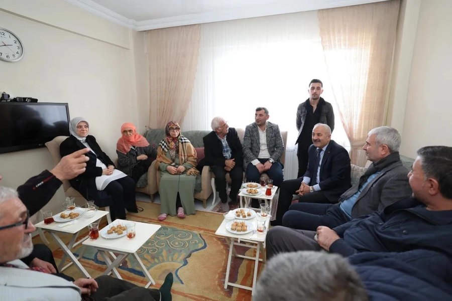 Cumhur İttifakı Adayı Büyükgöz, İnönü’yü Turladı 