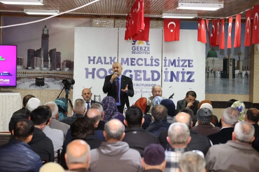 Başkan Büyükgöz Halk Meclisini Arapçeşme’de Topladı