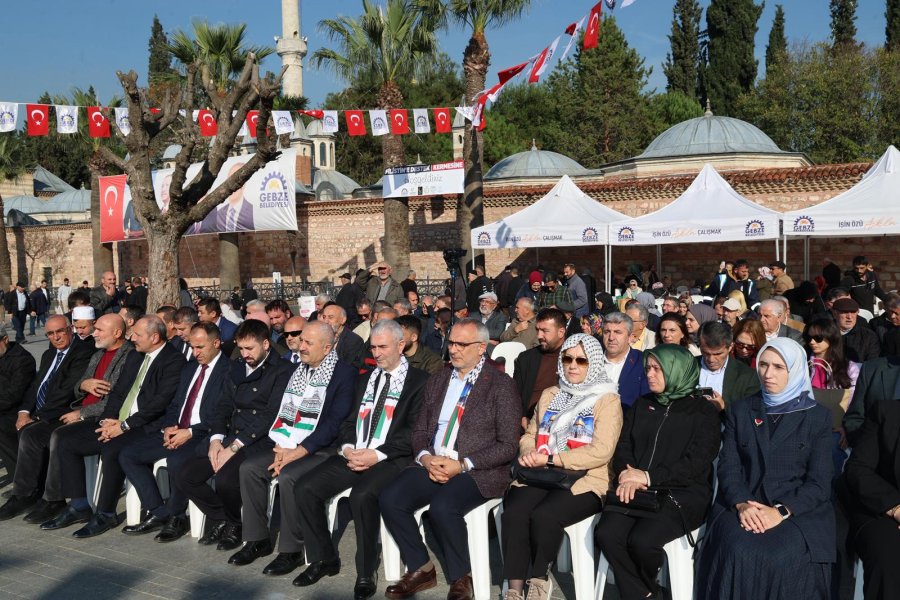 Gebze’de Filistin’e Destek Kermesi Düzenlendi