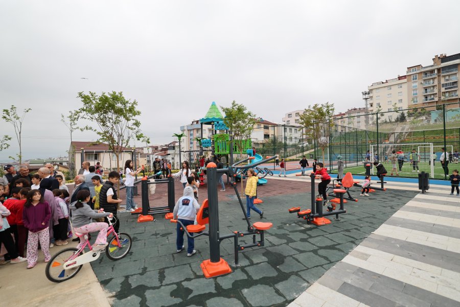 Başkan Büyükgöz’den Ulus Gençlerine Armağan;  Tam Donanımlı Konsept Park   