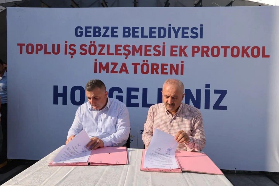 Gebze’de Ek Zam Protokolü İmzalandı