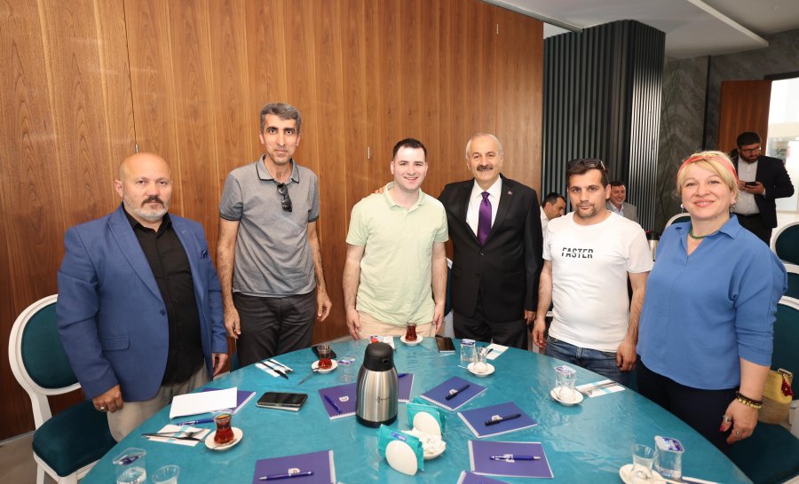 Başkan Büyükgöz Bölge Basınıyla Buluştu
