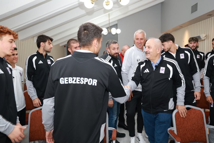 Başkan Büyükgöz Gebzespor'un Bolu Kampında