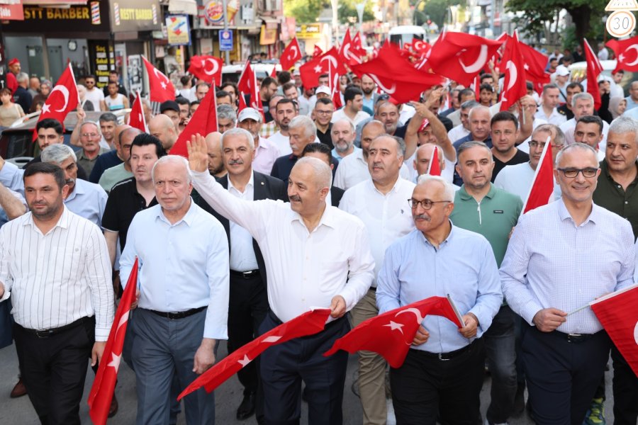 Gebze’de 15 Temmuz Coşkusu