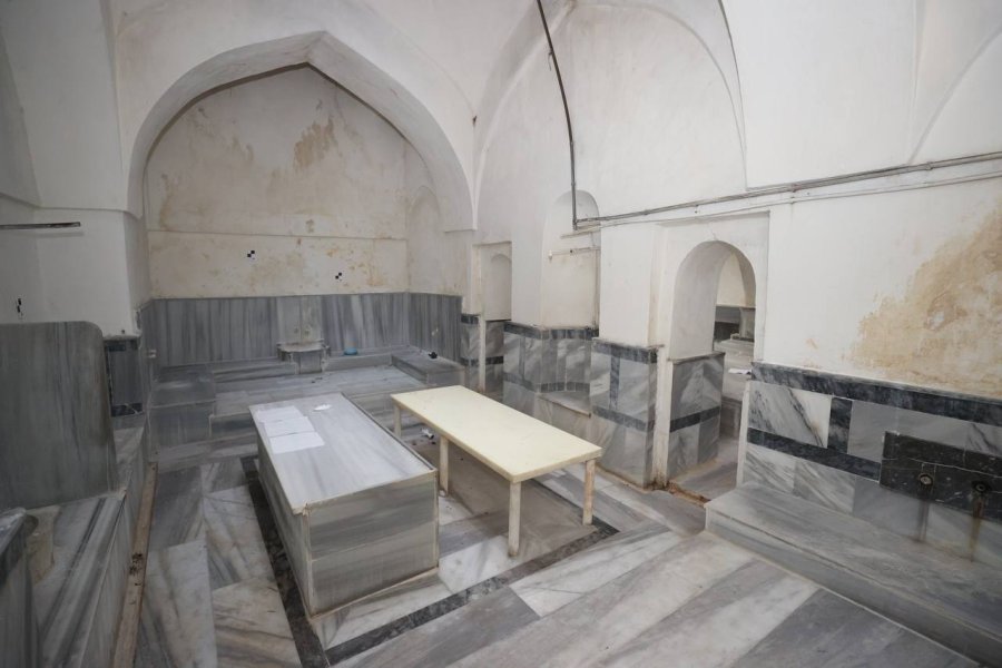 Gebze’de Tarihi Çarşı Hamamı Restore Edilecek
