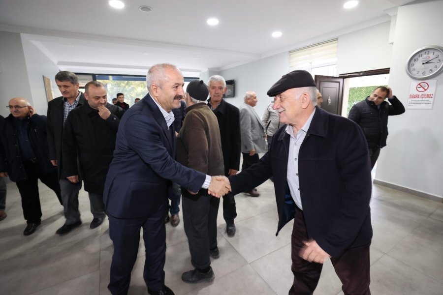 Başkan Büyükgöz’den dernek ziyaretleri