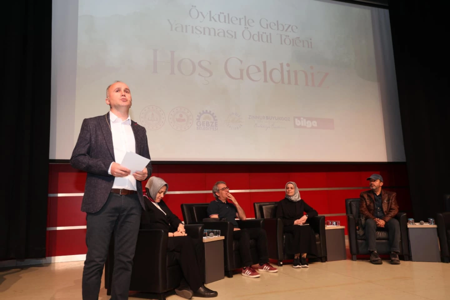 Öykülerle Gebze Yarışmasında Ödüller Protokolden