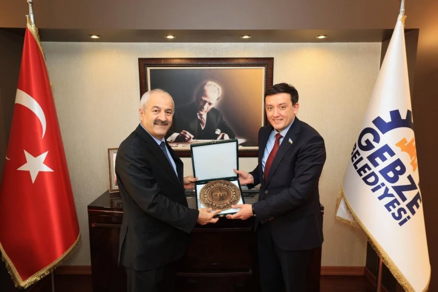 Başkan Büyükgöz’e  Özbekistan’dan Konuklar