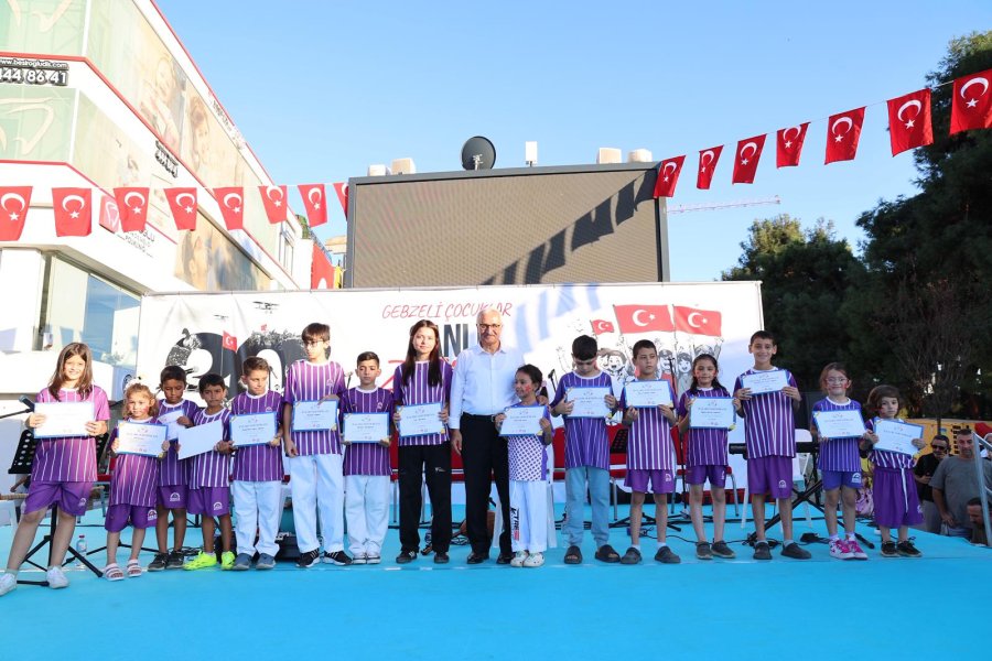 Gebze’de Yaz Spor Okulları Coşkuyla Tamamlandı