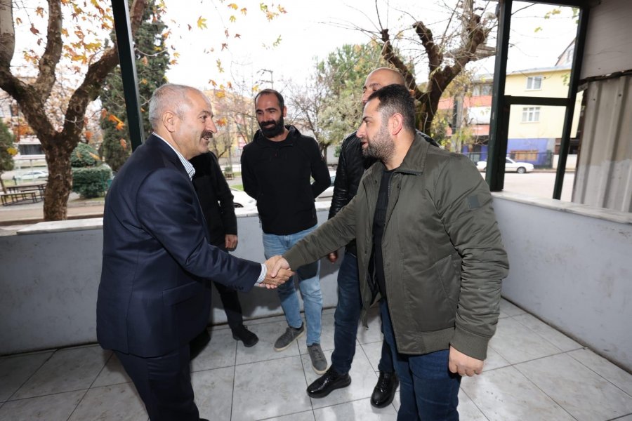 Başkan Büyükgöz’den dernek ziyaretleri