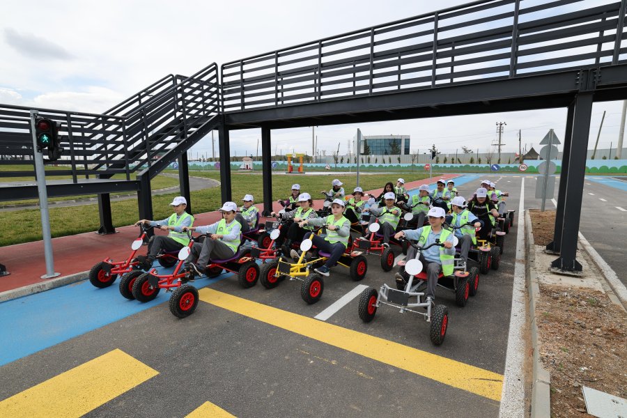 Modern Trafik Eğitim Parkında Dersler Başladı