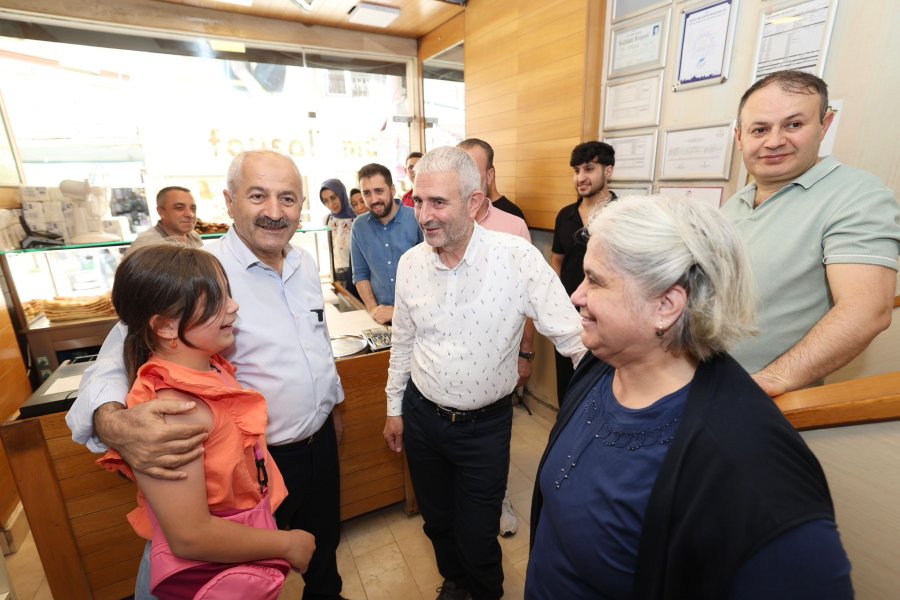 Başkan Büyükgöz Esnafla Buluştu