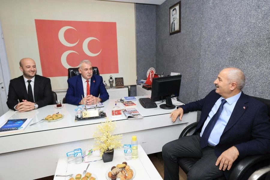 Başkan Büyükgöz’den  Öztürk’e Hayırlı Olsun Ziyareti