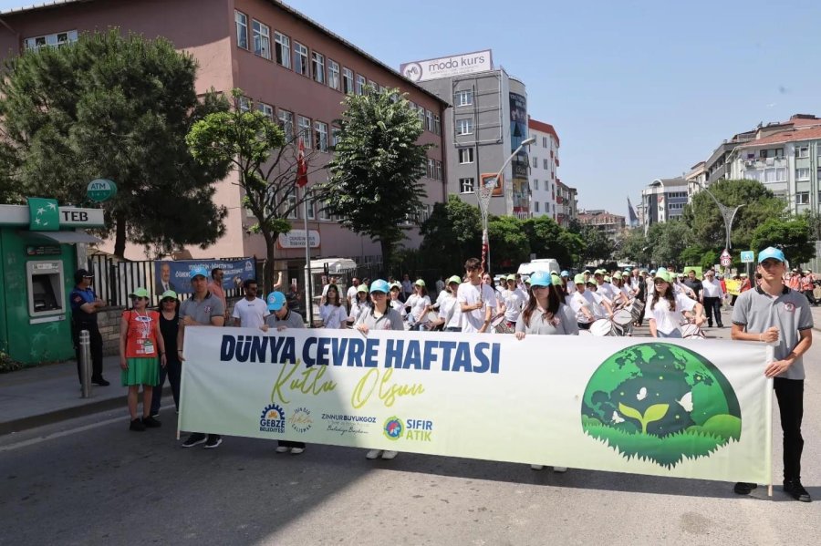 Gebze’de ‘Çevreni Koru Geleceğe Hayat Ver’ Şenliği