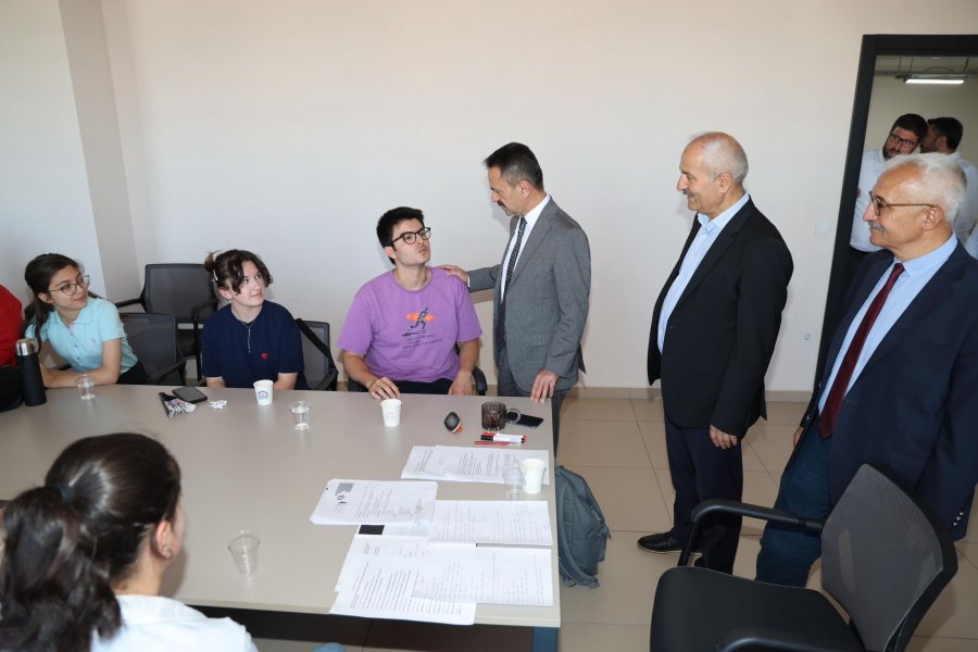 Başkan Büyükgöz Vali Aktaş’a projelerini yerinde tanıttı