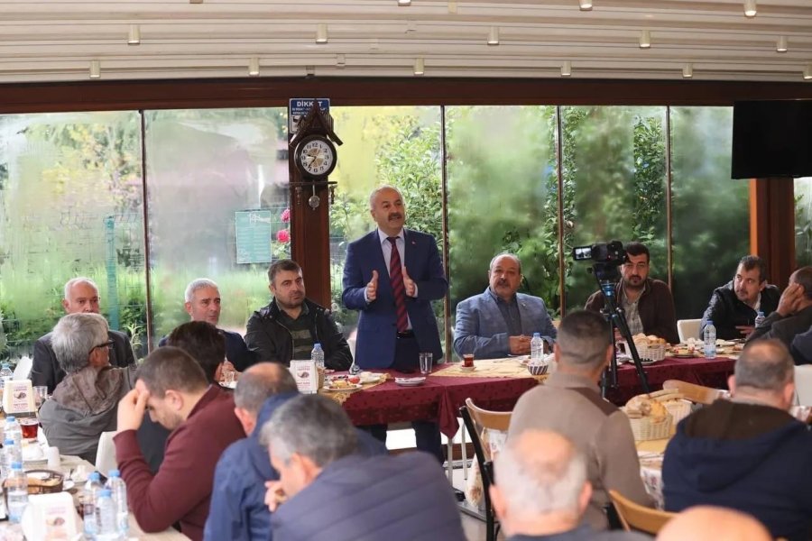 Başkan Büyükgöz sanayi esnafıyla buluştu  