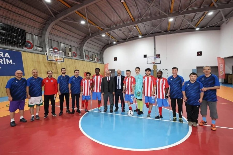 Gebze’nin gururu Ampute FK  Dostluk Maçının da Galibi