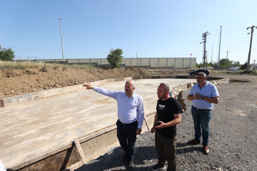 Başkan Büyükgöz Hafta Sonu Sahada Denetimde