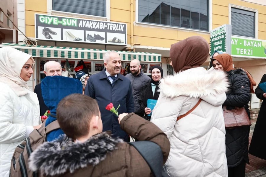 Cumhur İttifakı Başkan Adayı  Büyükgöz Gebzeyi Adım Adım Dolaşıyor