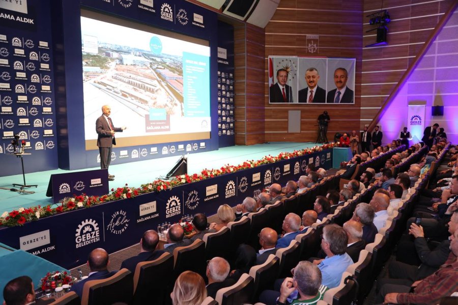 Gebze Belediyesi Hizmet ve Yatırım Dönem Toplantısında Konuşan Başkan BÜYÜKGÖZ: