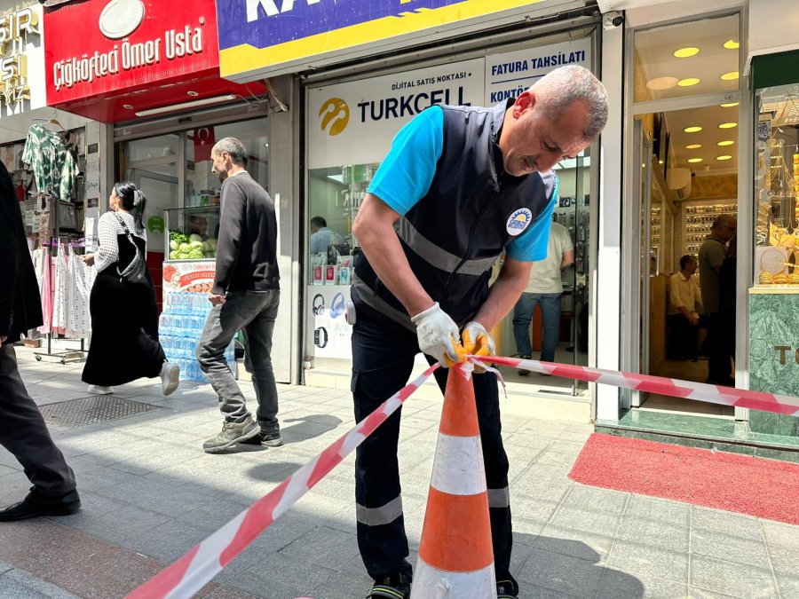 Eskiçarşı’da Parke Yenileme Çalışması