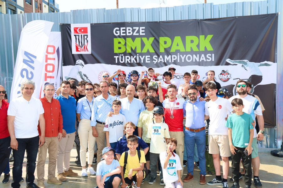 BMX Park Türkiye Şampiyonası İlk Kez Gebze’de Gerçekleşti