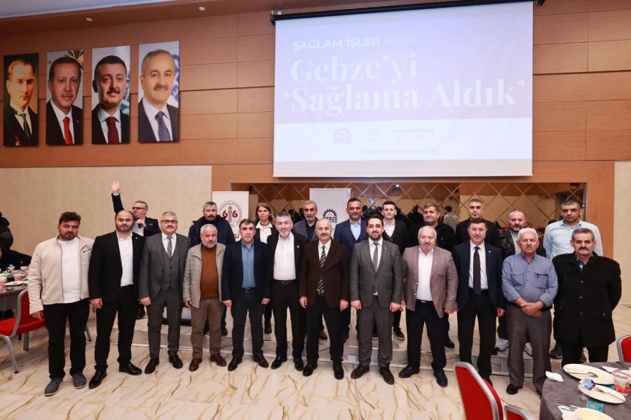 Gebze’deki Yozgatlılar Başkan Büyükgöz’e konuk oldu